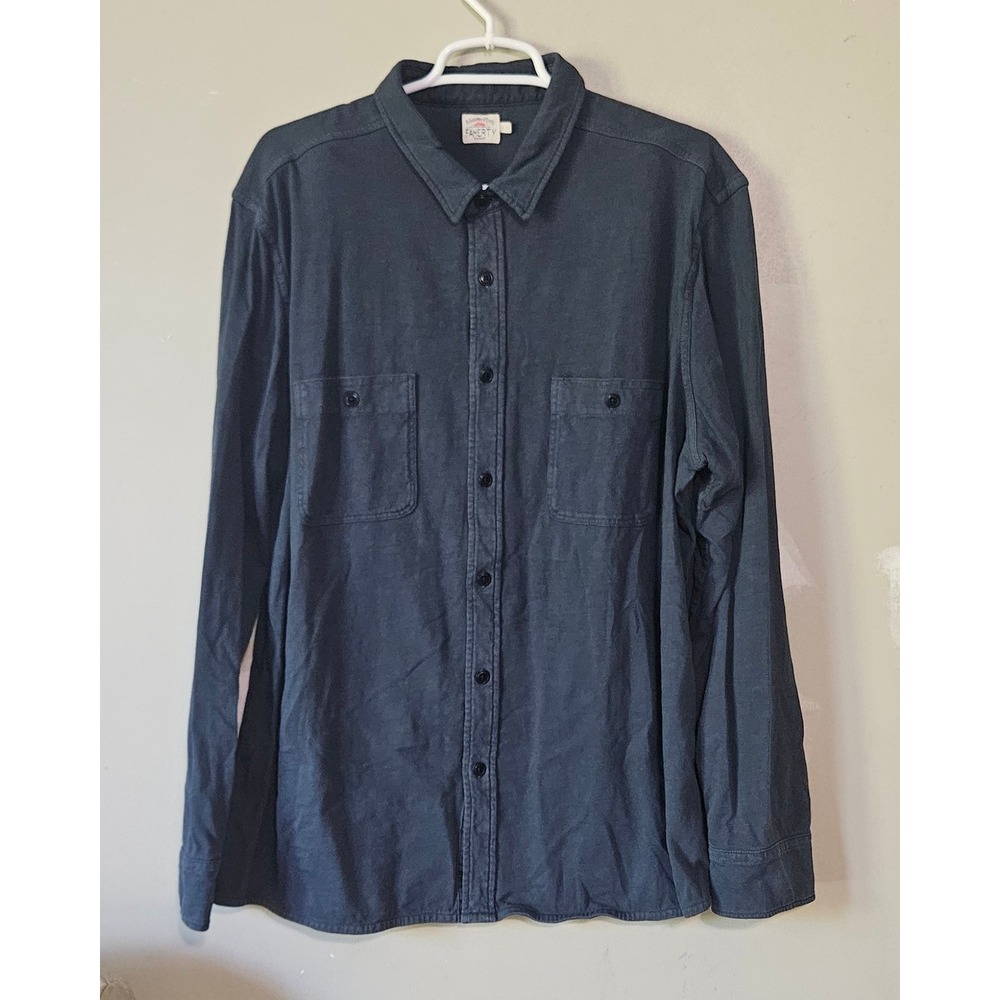 Faherty Brand XL Vintage Shirt Y2K Style – Peru Made